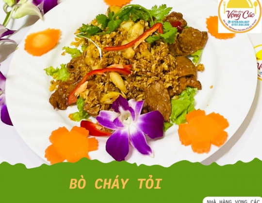 BÒ CHÁY TỎI 