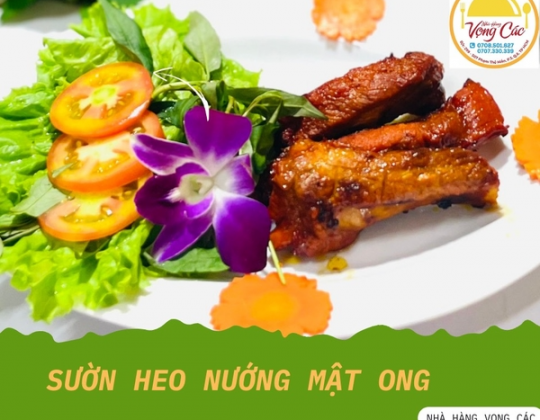 SƯỜN HEO NƯỚNG MẬT ONG 