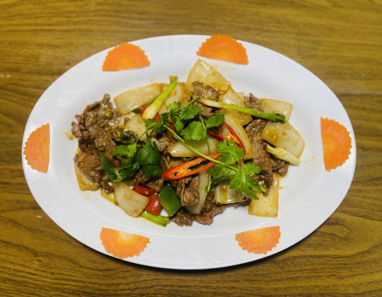 BÒ XÀO CỦ HÀNH