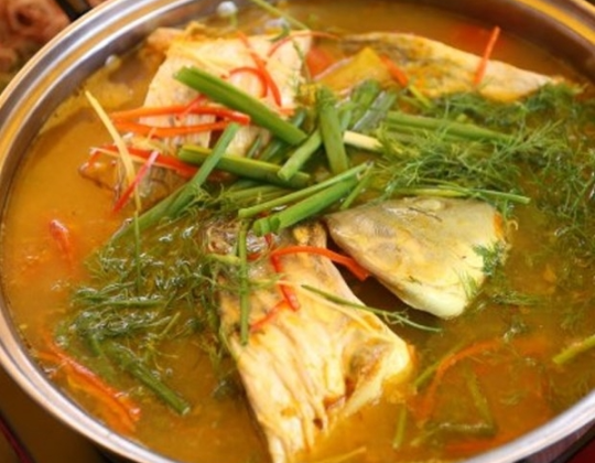 CÁ CHUỖI NGỌC NẤU LẨU (THÁI/ MĂNG/ NGÓT/ RIÊU) 