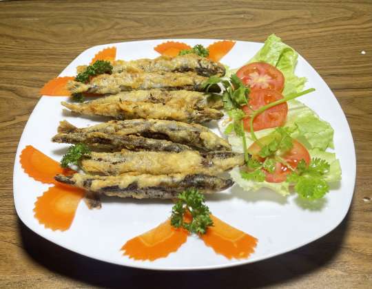 CÁ TRỨNG CHIÊN GIÒN 