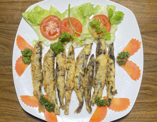 CÁ TRỨNG CHIÊN GIÒN 