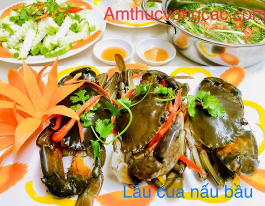 LẨU CUA NẤU BẦU 