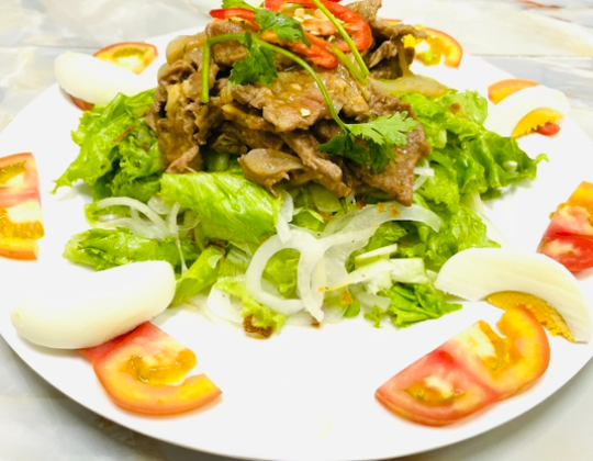 SÀ LÁCH DẦU GIẤM BÒ TRỨNG